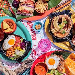 ドリンクバー付き、”琉球メキシカン”ワンプレートランチ!