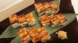 焼穴子の箱寿司