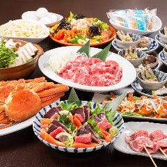 旨唐揚げと居酒メシ ミライザカ 府中並木通店_◇味の饗宴コース◇近江牛！神戸牛！蟹盛合せ付き♪【2.5H飲み放題付/6000円】