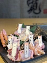 丹波黒どり　特選焼き7種盛り合わせ ウインナー
