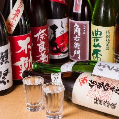 地酒とお楽しみいただける 料理を日替りでご用意