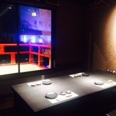 博多かんべえ 祇園邸 イカ活造りと個室