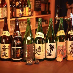 日本酒を常時30種類ご用意しております