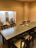 【テーブル席/完全個室】高級感のあるお部屋はすぐに予約で埋まってしまう人気のお席