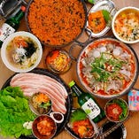 本場韓国の味を気軽にお楽しみ頂けるよう、メニュー多数ご用意！