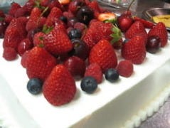 ウェディングケーキなどもご用意できます。。