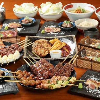 鳥半 阪神西宮店_【2時間飲み放題付】《鳥半堪能コース》炭火焼き鳥などの鳥半の名物を堪能できる 5,000円"ポッキリ！