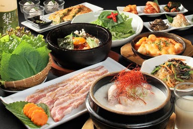 KOREAN DINING 長寿韓酒房 仙台店 コースの画像