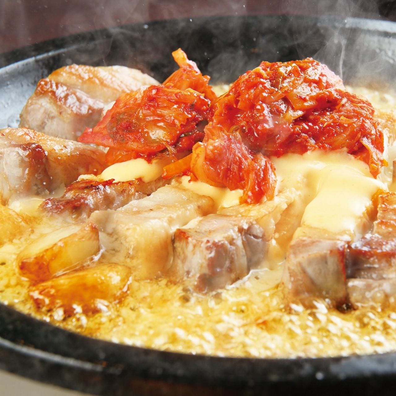 「大石焼ち~ずサムギョプサル」