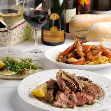イタリア料理とワインで乾杯！！