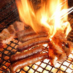 【豪快！炭火焼き】スモーク後は一気に！外パリッ、中ふんわり