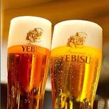 ヱビスビールで乾杯！