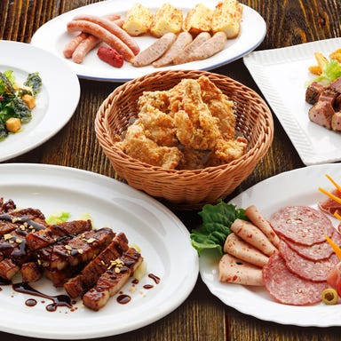 ニューミュンヘン 神戸大使館_【2026.4月~】【Aコース】名物 鶏の唐揚やソーセージを含むお料理6品※ドリンク別途