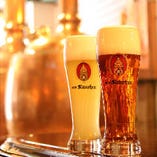 当社オリジナルビールの「神戸大使館ビール」、「港神戸ヴァイツェン」をお楽しみいただけます