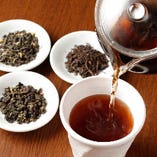 中国から仕入れる茶葉で中国茶もお楽しみください