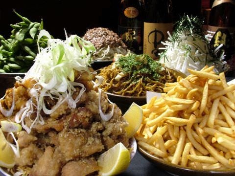当日予約ok 名物 バカ盛りコース 2時間飲み放題付 歓送迎会 同窓会 宴会 飲み会 の詳細 大衆酒場 ちばチャン 柏店 柏 居酒屋 ぐるなび