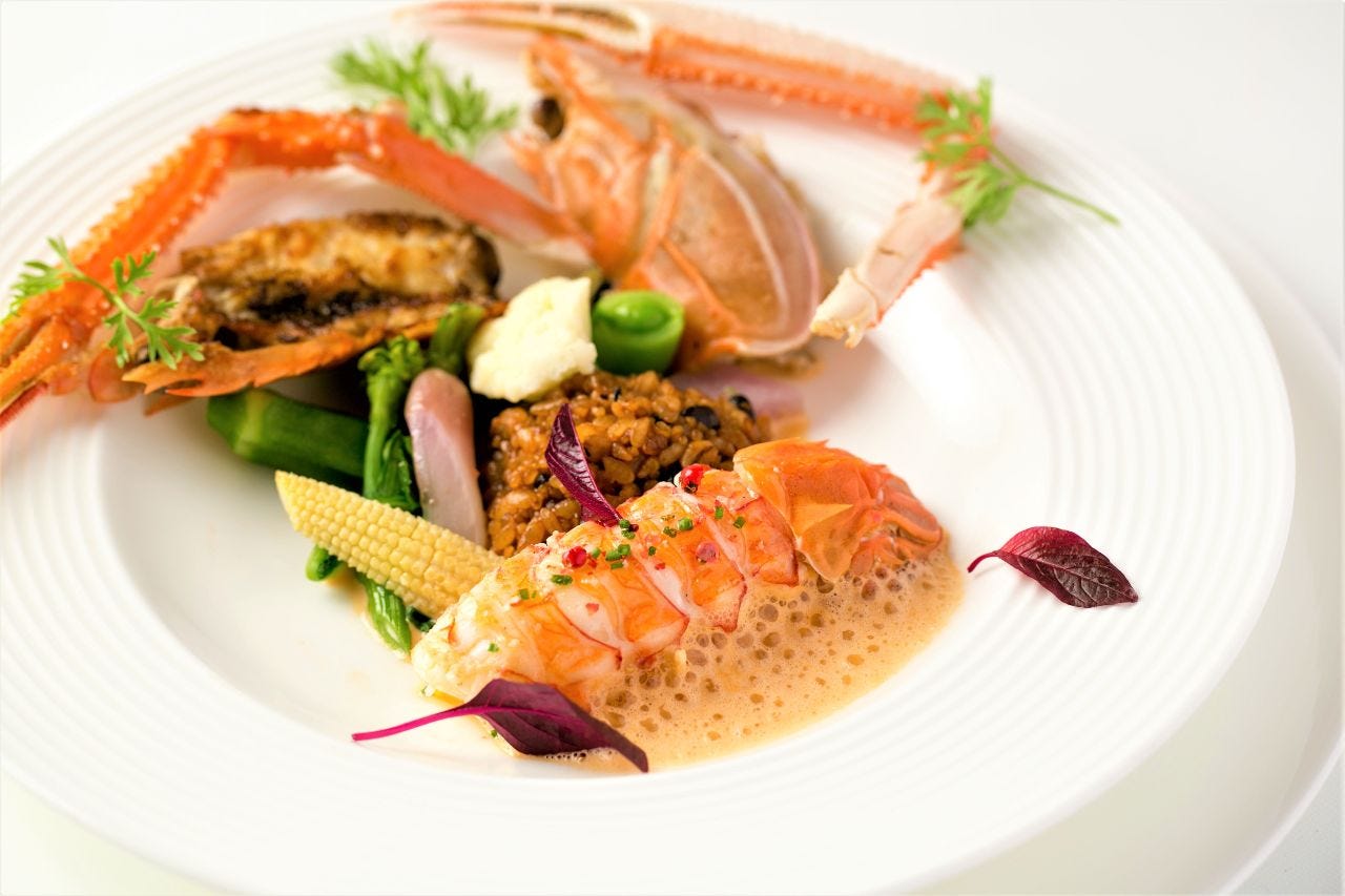 葉山ホテル音羽ノ森レストラン潮幸 コース Menu Hayama W 葉山コース W ぐるなび