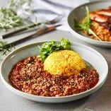 Spare Rib Curry with Turmeric Rice　スペアリブカレー