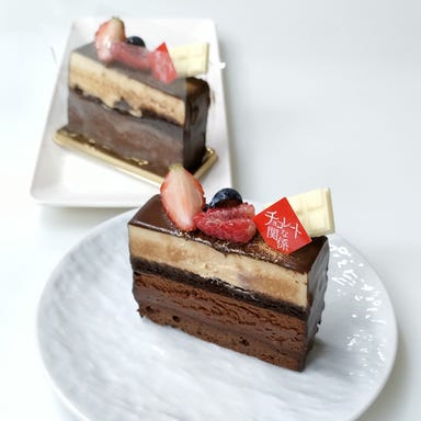 チョコレートな関係 cafe & cake_贅沢カカオ〜2層のショコラケーキ〜