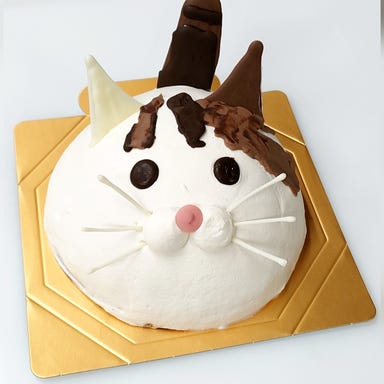 チョコレートな関係 cafe & cake_オーダーケーキ 5号サイズ以上(ネコ)