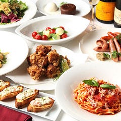 料理も充実。お食事も兼ねて お楽しみいただけます。