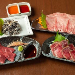 ぴこぴこ精肉店 瓦町_《宮崎牛希少部位9種を贅沢に堪能》「祝」焼印付き！「安楽牛一頭まるごと堪能コース」当日予約OK：全21品