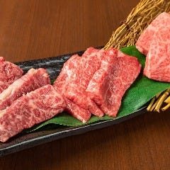 ぴこぴこ精肉店 瓦町_特上　希少部位3種盛り