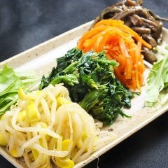 ぴこぴこ精肉店 瓦町_ナムル盛り合わせ