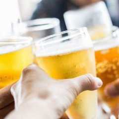 ぴこぴこ精肉店 瓦町_生ビール