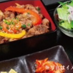 ぴこぴこ精肉店 瓦町_プルコギ重