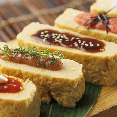 出汁・鶏がらｽｰﾌﾟ・味醂等焼き鳥屋ならではの出汁巻き玉子は必食