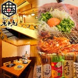 【郷土料理】かやき鍋にきりたんぽ、ぎばさやいぶりがっこなど秋田の味を豊富にお楽しみいただけます。