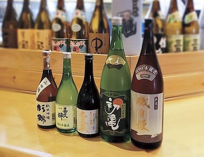 地元酒蔵の日本酒、勢ぞろい！