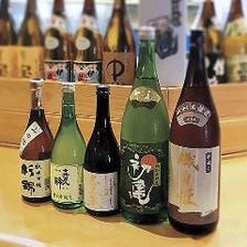 地元酒蔵の日本酒、勢ぞろい！