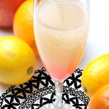 信州の白桃＆シャンパン