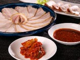 韓国の蒸豚セット(チェーユッ)