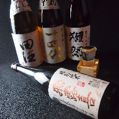 プレミアム日本酒を取り揃えています。