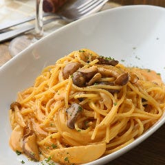 もちもち生スパゲティのウニクリームパスタ