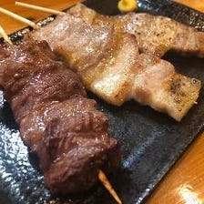 串焼盛り合わせ　ほるもん初心者の方！
長門盛り＜参＞たん、かしら、ばら