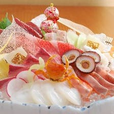 【鮮魚】朝〆の新鮮な旬のお魚お刺身