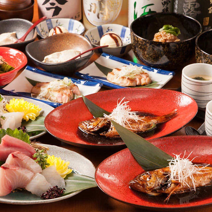2h飲放 鮮魚刺身とのど黒づくし こだわり料理で贅沢なひと時を 大吟コース 全8品 00円の詳細 日本酒と魚の居酒屋 魚枡 巣鴨 居酒屋 ぐるなび