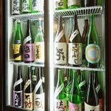 60種以上の当店の料理に合う地酒をご用意！レアもの日本酒も！