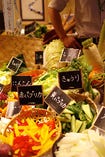 期間限定３８０円で生野菜蒸し野菜食べ放題！（定食セット価格）