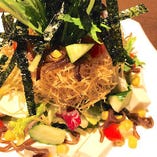 徳川さんの海苔サラダ