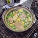 鯨はりはり鍋（冬）