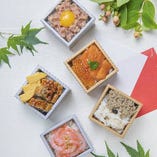 小箱寿司　～蟹・サーモンいくら・ねぎトロ・うなぎ・イカ明太～