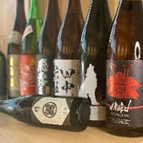 全国の蔵から登場する最新日本酒を中心に４０種類常備！