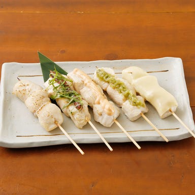 炭火やきとり さくら 京成曳舟店_桜姫 むね串5種盛合せ