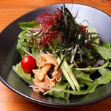 彩り新鮮10種野菜のチョレギサラダ