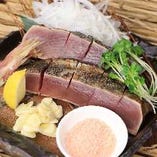 【春の季節コース】鰹の藁焼き×サワラ造り全9品◇土~木3h/金祝前2h飲み放題◆5000⇒4500円